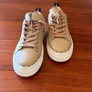 Chloe Tan Sneakers
